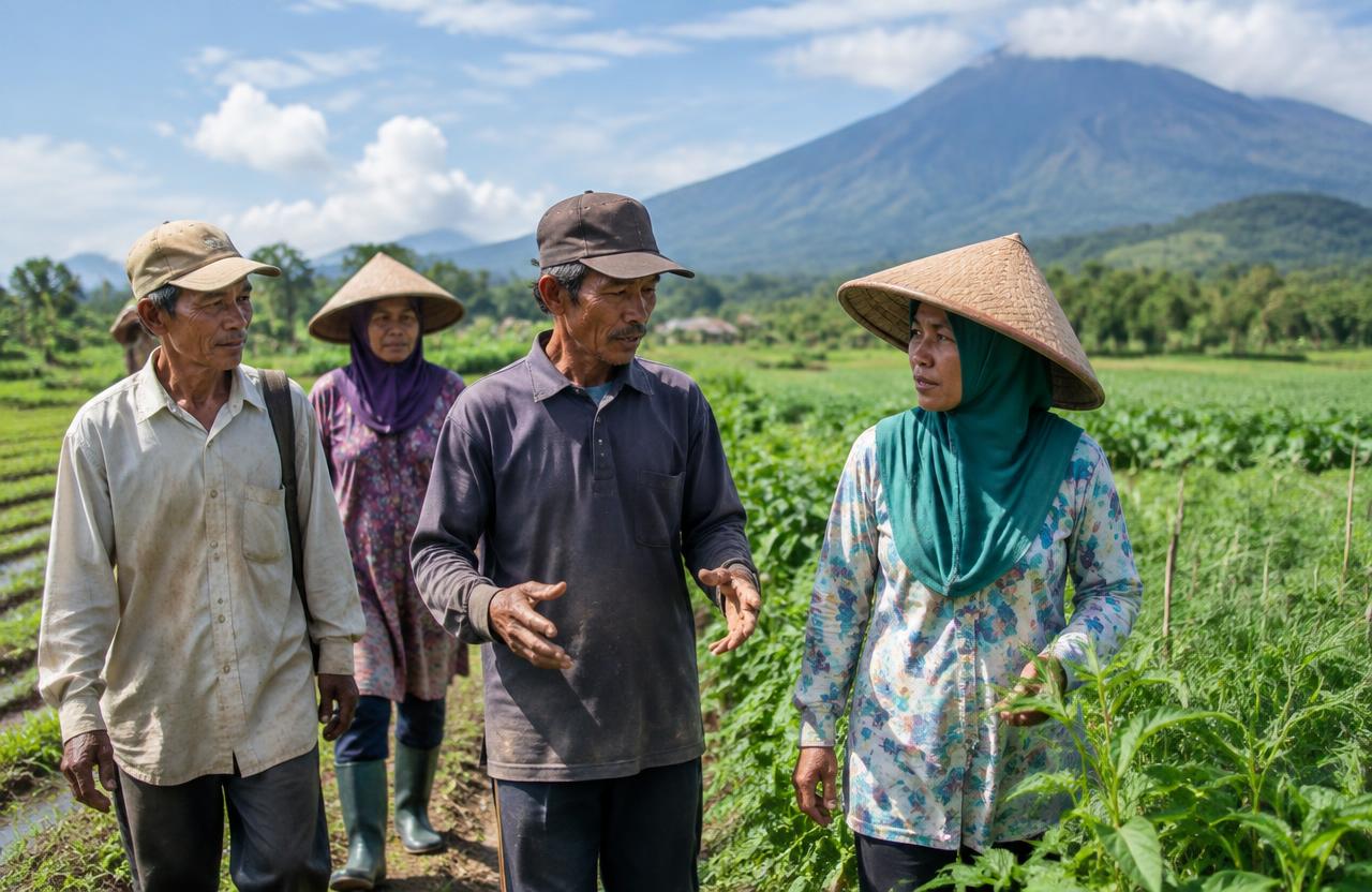 Menempatkan warga dalam reforma agraria